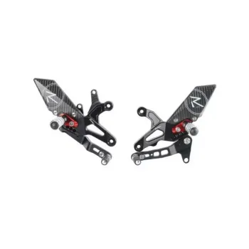 Lightech Fußrastenanlage "Road" R Type Kawasaki ZX-6 R / 636 2005-