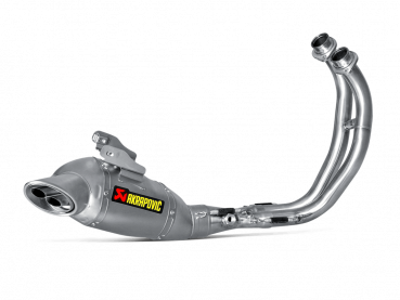 Akrapovic Racing Line Titanium komplett Anlage Yamaha Mt07 und Fz07 2014 bis 2016