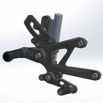 Fußrastenanlage RX - Version ARP Ducati Panigale V4/V4S/V4R (25-26)