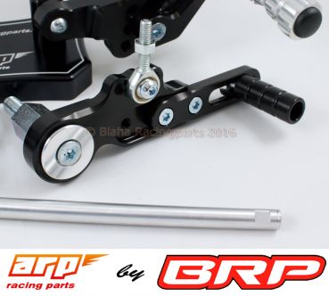 Fußrastenanlage ARP für Suzuki GSX-R1000 (09-16)