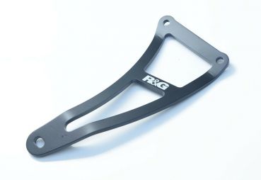 R&G Auspuffhalter BLACK BMW S 1000 R 2017-2020 mit Akrapovic Auspuff