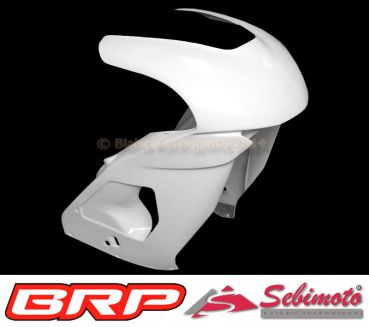 Aprilia RSV 1000 Mille 2001 - 2003 Sebimoto Rennverkleidung 2 tlg. + Höcker 2 tlg.  (für Moosgummi)  fairing 2 parts + tailsection 2 parts (for foam rubber)