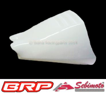 Aprilia RSV 1000 Mille 2001 - 2003 Sebimoto Rennverkleidung 2 tlg. + Höcker 2 tlg.  (für Moosgummi)  fairing 2 parts + tailsection 2 parts (for foam rubber)