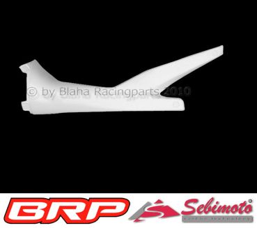 Aprilia RS 125 1999 bis 2005 Serienteilung Sebimoto Höckerrahmenschutz rechts - Rearframe protection right side