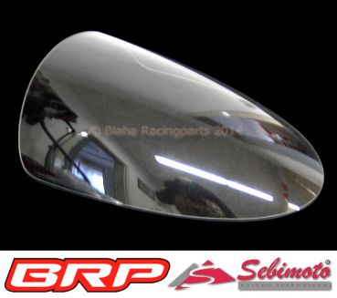 Aprilia RSV4 ART Moto GP Replica 2009-2016 Sebimoto Verkleidungscheibe Racing, klar ohne ABE Windshield racing, clear