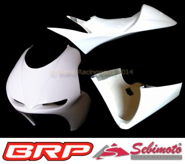 Aprilia RSV4 ART Moto GP Replica 2009-2016 Sebimoto Rennverkleidung 2 tlg. + Höcker geschlossen (für Moosgummi)  Faring 2 parts + tailsection closed (for foam rubber)