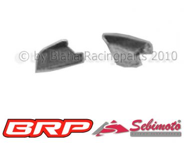 Ducati 748 - 916 - 996 - 998 Sebimoto Auspuff-Hitzeschutz Serie, 3 teilig / Exhaust-heatprotection serie, 3 parts