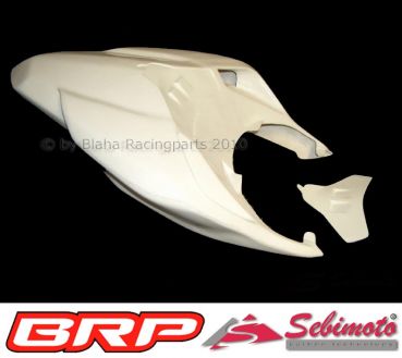 Ducati 848-1098-1198 Sebimoto Rennverkleidung 2 teilig + Höcker offen Fairing 2 parts + taisection open