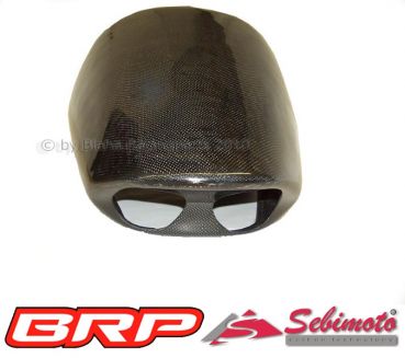 Honda NSR 500 GP 4-Zylinder Sebimoto Höcker geschlossen selbsttragend Carbon für Moosgummi  Tailsection closed self-supporting for foam rubber