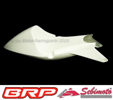 Honda RS 125  2004 - 2010 Production Racer Sebimoto Höcker geschlossen seitliche Befestigung für Moosgummi - Tailsection closed, mounting points at the side for foam rubber