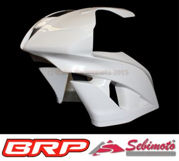 Honda CBR 600RR 2007-2012 PC40 Sebimoto Oberteil ohne Scheinwerferausschnitt Upper part without cut-out for headlight