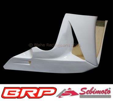 Honda CBR 600RR 2007-2008 PC40 Sebimoto Rennverkleidung 2 teilig + Höcker geschlossene Sitzfläche für Moosgummiauflage + Tankabdeckung