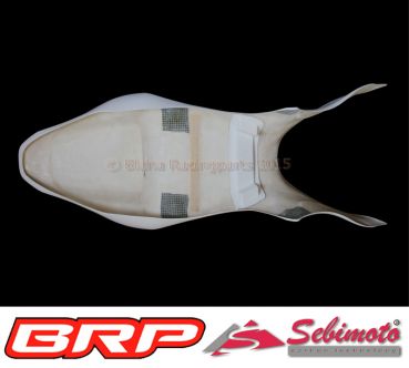 Honda CBR 600RR 2007-2012 PC40 Sebimoto Höcker geschlossene Sitzfläche für Moosgummiauflage Tailsection closed seatplate for foam rubber