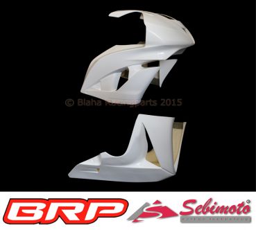 Honda CBR 600RR  2007 - 2008 PC40 Sebimoto Rennverkleidung 2 teilig Fairing 2 parts