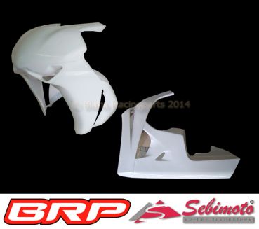 Honda CBR 1000RR 08-11 SC59 Sebimoto Rennverkleidung 2 teilig Unterteil Serie Fairing 2 parts lower part serie