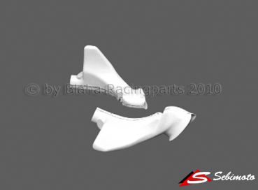 Kawasaki ZX 6R 1995 - 1997 Sebimoto Luftrohr links zur Airbox Air tube left side for Airbox