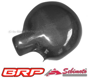 Kawasaki ZX 6 R 2003-2004 Sebimoto Motordeckel rechts Kupplungsdeckel Engine cover right side Clutch cover