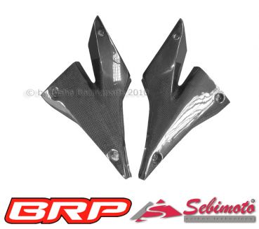 Kawasaki ZX 10R 2004 - 2005 Sebimoto Höckerrahmenschutz rechts rearframe protection right side
