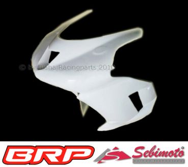 Kawasaki ZX 6R 2007 - 2008 Sebimoto Rennverkleidung 2 teilig. +  Höcker geschlossen für Moosgummi Fairing 2 parts + tailsection close for foam rubber