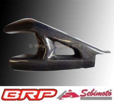 Kawasaki ZX 10R 2016 bis 2020 Sebimoto Schwingenschutz links Swingarm protection left side