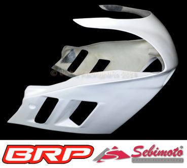 Suzuki GSX-R 750 1991 Sebimoto Rennverkleidung 2 teilig. +  Höcker offen für Originalsitz Fairing 2 parts + tailsection open for original seat