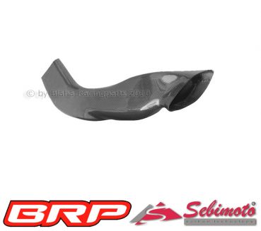 Suzuki GSX-R 600-750 2004-2005 Sebimoto Luftrohr rechts Air tube right side