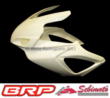 Suzuki GSX-R 600-750 2006-2007 Sebimoto Rennverkleidung 2 teilig und Höcker geschlossen für Moosgummi Fairing 2 parts + tailsection close for foam rubber