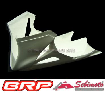 Suzuki GSX-R 600-750 2006-2007 Sebimoto Rennverkleidung 2 teilig und Höcker geschlossen für Moosgummi