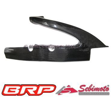 Suzuki GSX-R 600-750 2006-2007 K6 K7 Sebimoto Schwingenschutz links Swingarm protection left side