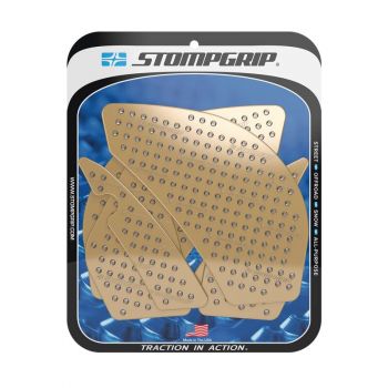 Kawasaki ZX 10R 2008-2010 Stompgrip - Volcano Traction Pads - klar - 55-10-0034C
