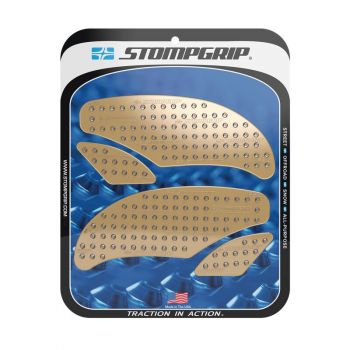 Triumph Speed Triple/ R 2011-2015 und Speed 94/R 2015-2017 Stompgrip - Volcano Traction Pads - klar - 55-10-0079C
