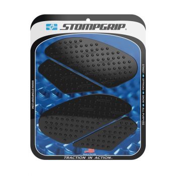 Yamaha YZF 600 R6 2006-2007 Stompgrip - Volcano Traction Pads - schwarz - 55-10-0005B