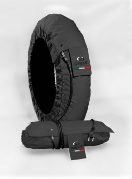 Capit Reifenwärmer Suprema Spina vorne 125/17 hinten -180/16-17 tyre warmers