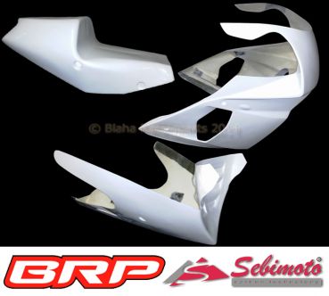 Yamaha YZF 750R 1993-1994 Sebimoto Rennverkleidung 2 teilig. +  Höcker geschlossen für Moosgummi SBK - WM  racing Fairing 2 parts + tailsection close for foam rubber SBK - WM