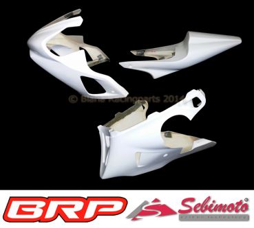 Yamaha YZF 1000R1 2000 - 2001 RN04 Sebimoto Verkleidung 2 teilig. +  Höcker offen für Originalsitz Fairing 2 parts + tailsection open for original seat