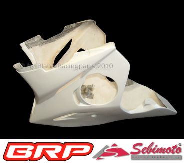 Yamaha YZF 600 R6 2003 - 2005 RJ05 RJ09 Sebimoto Unterteil geschlossen Lower part close