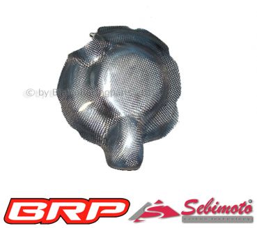 Yamaha YZF 600 R6 2003-2005 RJ05 RJ09 Sebimoto Motordeckel rechts, Kupplungsdeckel Engine cover right side Clutch cover