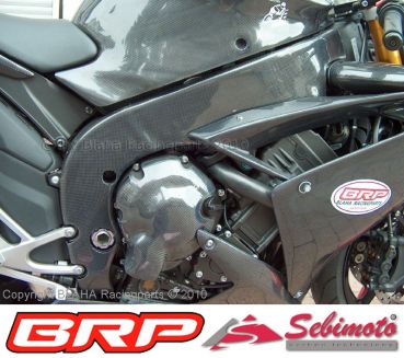 Yamaha YZF 1000 R1 2007-2008 RN19 Sebimoto Rahmenschützer 1 Satz Frame protection 1 set