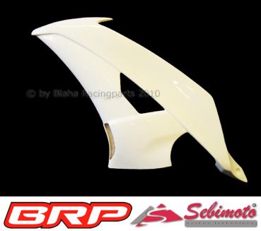 Yamaha YZF 600 R6 2008-2016 RJ15 RJ21 Sebimoto Rennverkleidung 4 tlg. + Höcker geschlossen für Moosgummi racing fairing