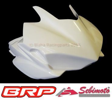 Yamaha YZF 300 R3 2015-2017 Sebimoto K-K Sichtausführung Oberteil ohne Scheinwerferausschnitt upper part without cutout for headlamp