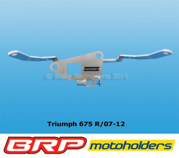 Triumph 675 Daytona 2006 bis 2012 Motoholders Alu Verkleidungshalter Serie für Serieninstrumente fairing holder