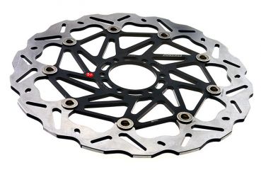 Aprilia RSV 1000 R 2001 bis 2008 Braking schwimmende WK073 L/R Wave Bremsscheiben vorne 1 Satz brake disc set front