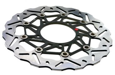 Preview: Suzuki GSX-R 750 2006 bis 2007 Braking schwimmende WK076 L/R Wave Bremsscheiben vorne 1 Satz Brake disks 1 set front