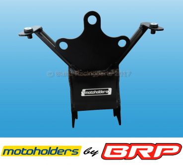 Yamaha YZF 600 R6 2017 bis 2020 RJ27 Motoholders Alu Verkleidungshalter Racing für Sebimoto Luftrohr für Serieninstrumente fairing holder