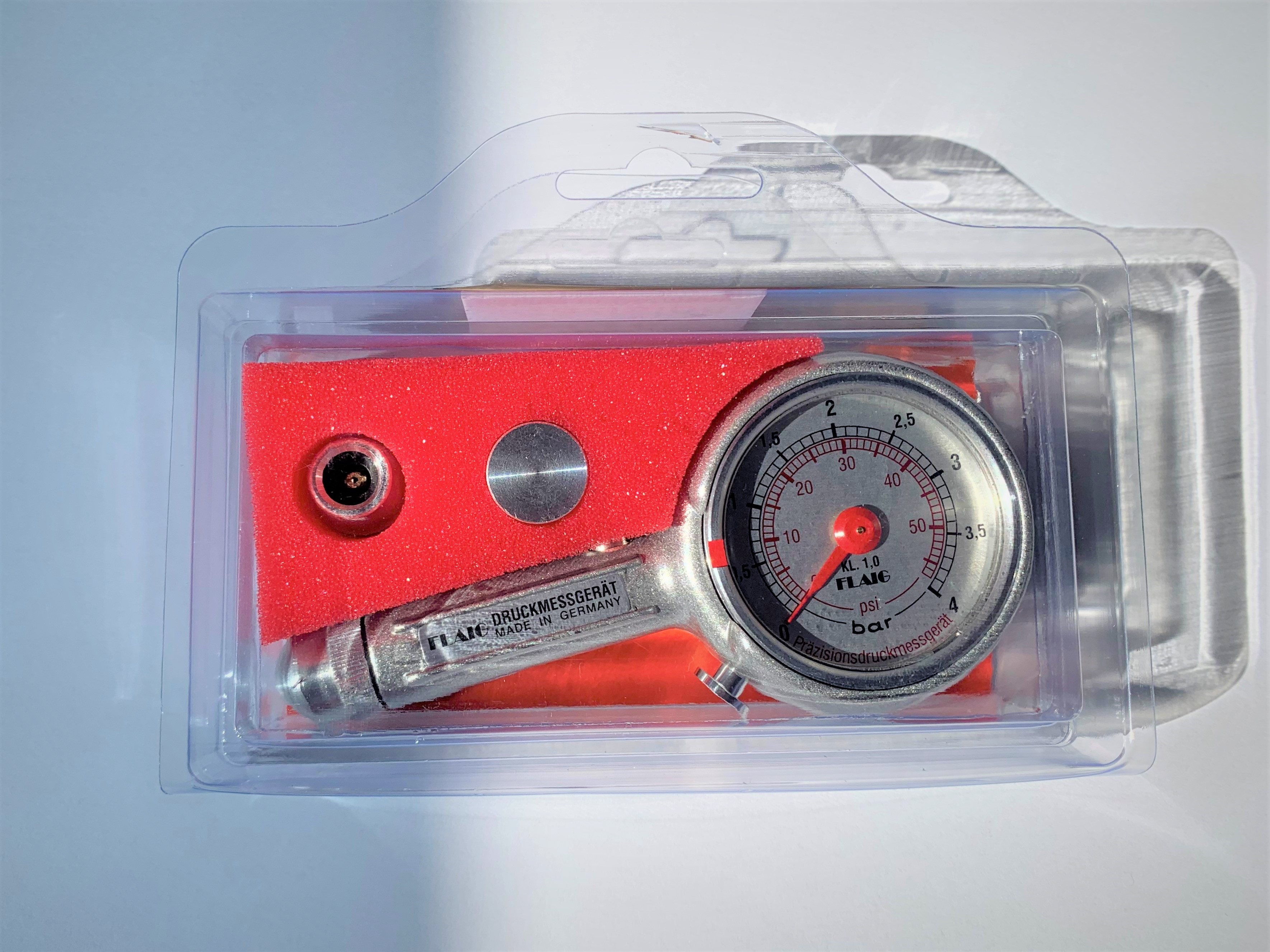 Flaig Luftdruckprüfer Luftdruckmessgerät im Minikoffer - BRP