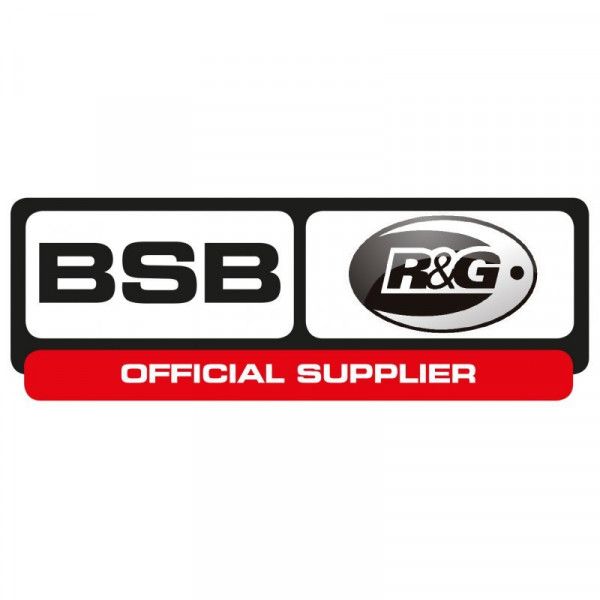 R&G Racing Auspuffhalter Set "BLACK" Husqvarna Svartpilen 701 2019-