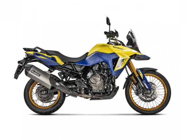 SUZUKI V-STROM 800DE 2022-2023  Slip-On Line (Titanium) Akrapovic  Schalldämpfer