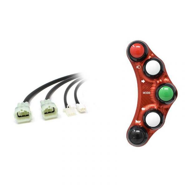 Jetprime Kawasaki ZX-6R 2019 bis 2022 Lenkerschalter links plug & play