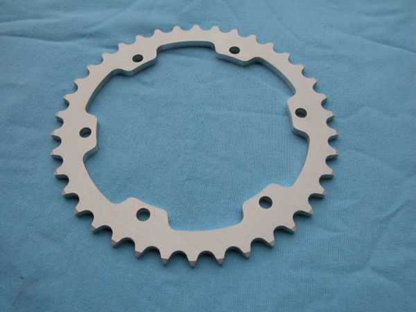 TSS 6 Loch Aluminium Kettenrad Teilung 525 37 bis 43 Zähne sprocket
