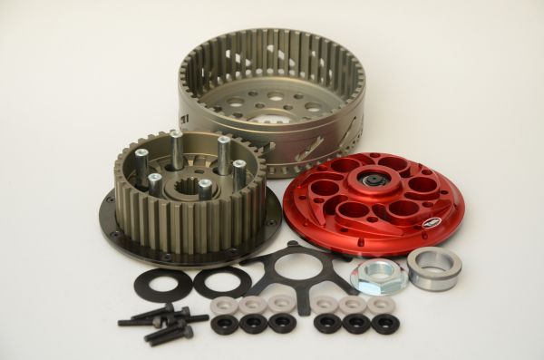 Ducati 748 916 996 998 749 999 TSS Antihoppingkupplung inkl. Kupplungskorb mit 48 Zähne für alle Ducati Modelle mit Trockenkupplung geeignet Slipper clutch 48T kupplung Antihopping Kupplungen Motorradkupplung Motorrad Racing Racingkupplung slipper clutch